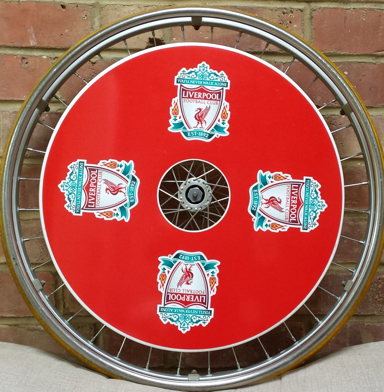 Liverpool SpokeGuards Wheelchair Wheel Covers Liverpool FC Design