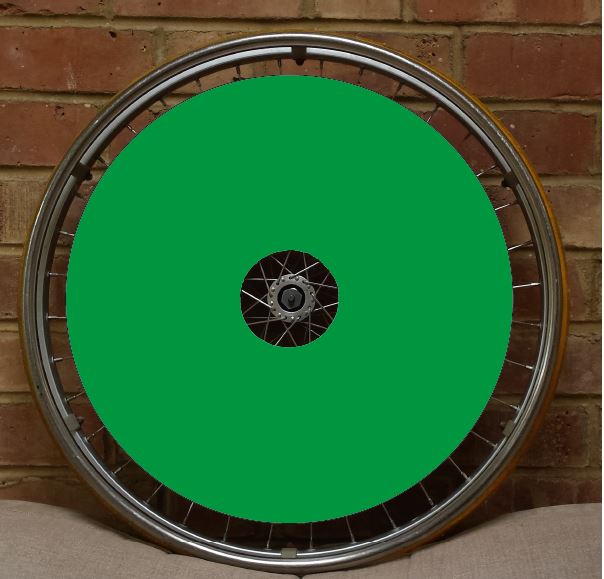 Green SpokeGuards Green Wheelchair Wheel Covers from SpokeGuards