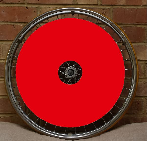 Red SpokeGuards Red Wheelchair Wheel Covers from SpokeGuards